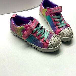 Sketchers twinkle toes .Girls size 2